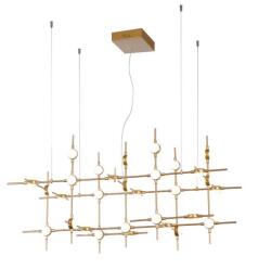 Italux MD18001067-30A GD LED mennyezeti függőlámpa Provenza | 72 W integrált LED forrás | 3000K