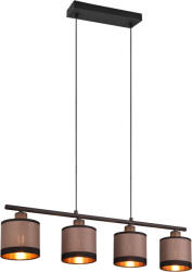 TRIO R31554041 mennyezeti függőlámpa Davos | 4x10W E14