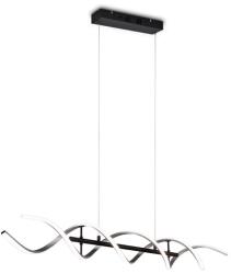 TRIO 341810205 LED mennyezeti függőlámpa Sequence 1x45W | 5600lm | 2300K+3000K+4000K - állítható magasság, DIP switch, 3 fázisú fényerő-szabályozás, f
