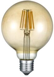 TRIO 986-6790 LED izzó Globe 1x8W | E27 | 810lm | 2700K - borostyán