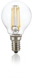 Ideal Lux 188935 LED izzó Filament 1x4W | E14 | 380lm | 3000K | P45 - szabályozható, átlátszó