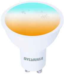 SYLVANIA 0028904 LED intelligens izzó 1x5W | GU10 | 345lm | 2700-6500K - szabályozható, Wi-Fi, fehér