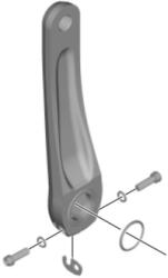SHIMANO Hajtókar Bal Fc-u5000 170mm