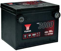 YUASA 66Ah 660A left+ YBX3750