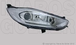 Ford Fiesta 2013-2017 - FSZ H7/H1/LED jobb króm, DE. , + napf. motorral TYC
