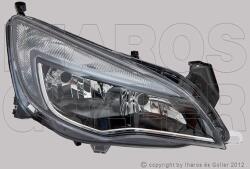 Opel Astra J/2 2012- - Fényszóró 2H7 fek. h. króm ker. jobb (motorral) TYC