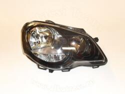 VW Polo 2005-2009 - FSZ H7/H1 jobb, fekete házas , GTI (motorral) TYC