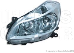 Renault Clio 2005-2009 - FSZ 2H7 bal, króm, motoros (nem Campus) TYC