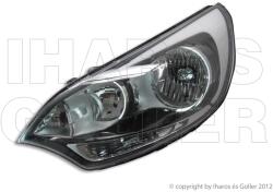 Kia Rio 2011-2016 - Fényszóró H1/H7 bal (motoros) TYC