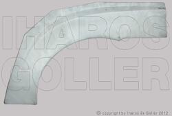 Fiat Doblo 2001-2005 - Hátsó sárvédő javítóív bal rövid (nem tolóajtós)