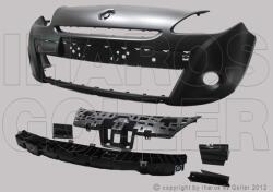 Renault Clio 2009-2012 - E. lökh. alap. , 16"kerékh. , 5 részes műa. merevítővel