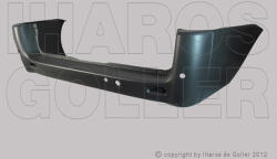 Citroen Jumpy 2007-2016 - Hátsó lökhárító fekete, radaros (hosszú kiv)