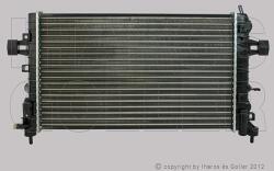 Opel Astra H 2003-2012 - Vízhűtő - alkatresz - 27 653 Ft