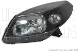 Dacia Sandero 2008-2012 - FSZ bal H4 fekete házas (belülr. áll. ) TYC