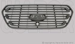 Ford Transit 2014-2019 - Hűtődíszrács fekete - alkatresz - 18 878 Ft