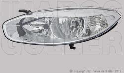 Renault Fluence 2009-2012 - Fényszóró 2H7 bal, -12.12 (motorral) TYC