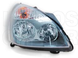 Renault Clio 2006-2009 Campus - Fényszóró H7/H1 jobb (szürke házas) HELLA