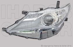 Toyota Auris 2012-2015 - Fényszóró HIR2/LED bal (motoros) DEPO