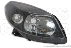 Dacia Sandero 2008-2012 - FSZ jobb H4 fekete házas (belülr. áll. ) TYC