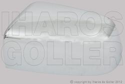 Isuzu D-Max 2012-2017 - Külső tükör borítás bal, króm