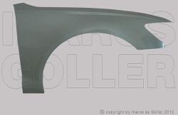 Audi A6 2014-2018 - Első sárvédő jobb, nem oldalvillogós (acél)