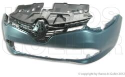 Renault Clio 2012-2016 - Első lökhárító alapozott hűtőráccsal, spoilerrel