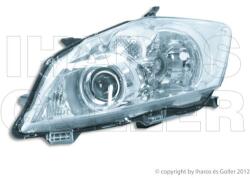 Toyota Auris 2010-2012 - FSZ H11/HB3 bal króm házas Valeo-tip(motoros) TYC
