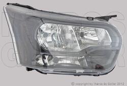 Ford Transit 2014-2019 - FSZ H7/H15 jobb napp. f. fekete h. (motorral) TYC