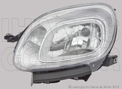 Fiat Panda 2012- - Fényszóró H4 bal (motorral) TYC