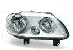 VW Touran 2003-2006 - FSZ H7/H1 jobb króm h. (motoros) VISTEON-tip. TYC