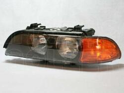 BMW 5 1995-2000 E39 - Fényszóró FF-H7/HB3 sárga vill. bal DEPO