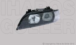 BMW 5 1995-2000 E39 - Fényszóró HB3/HB4 bal, motorral (projektoros) DEPO