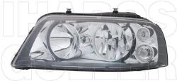 VW Sharan 2000-2010 - Fényszóró H1/H7 bal, fekete házas (motorral) TYC