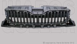 Skoda Fabia 2014-2018 - Hűtődíszrács fekete - alkatresz - 11 370 Ft