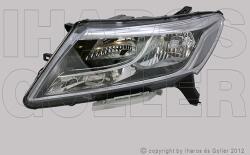 Nissan Pathfinder 2014-2021 - Fényszóró H11/HB3 bal (motoros) DEPO