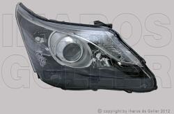 Toyota Avensis 2012-2015 - Fényszóró H11/H9 jobb LED-es (motoros) DEPO