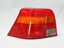 VW Golf IV 1997-2003 - Hátsó lámpa üres bal sárga/piros (nem Kombi) TYC