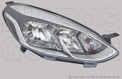Ford Fiesta 2017-2021 - Fényszóró H7/H15 jobb (motorral) TYC *