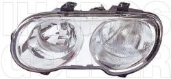 Rover 25 2000-2005 - FSZ H7/H1 bal, króm házas (motoros) DEPO