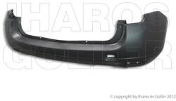 Dacia Duster 2010-2013 - Hátsó lökhárító fekete, PDC és spoiler jel - alkatresz - 34 575 Ft