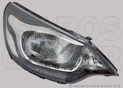 Kia Rio 2011-2016 - Fényszóró H4 jobb (motoros) 4 ajtós DEPO