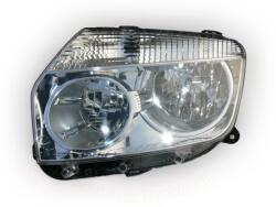 Dacia Duster 2010-2013 - FSZ H7/H1 bal, króm házas (bel. áll. is. ) TYC