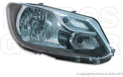 VW Caddy 2010-2015 - FSZ H4 jobb + napp. fény. -13.4 (motorral) DEPO