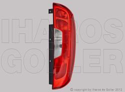 Fiat Doblo 2015-2022 - Hátsó lámpa üres bal (szimpla ajtós)