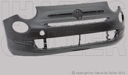 Fiat 500 2016-2024 - Első lökhárító alapozott (POP)