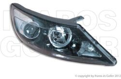 Kia Sportage 2010-2015 - Fényszóró 2H7 jobb, fekete h. (motoros) DEPO