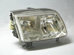VW Polo 1999-2001 - Fényszóró H7/H1 jobb (belülr. áll. is) TYC