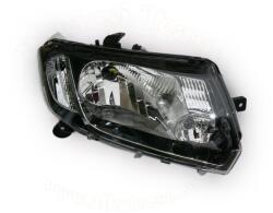 Dacia Sandero 2012-2016 - Fényszóró H4 jobb fekete h. (manuális) DEPO