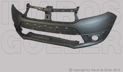 Dacia Sandero 2012-2016 Stepway - Első lökhárító alapozott