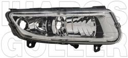 VW Polo 2014-2017 - Ködlámpa H8 jobb nap. f. , stat. kanyark. króm TYC